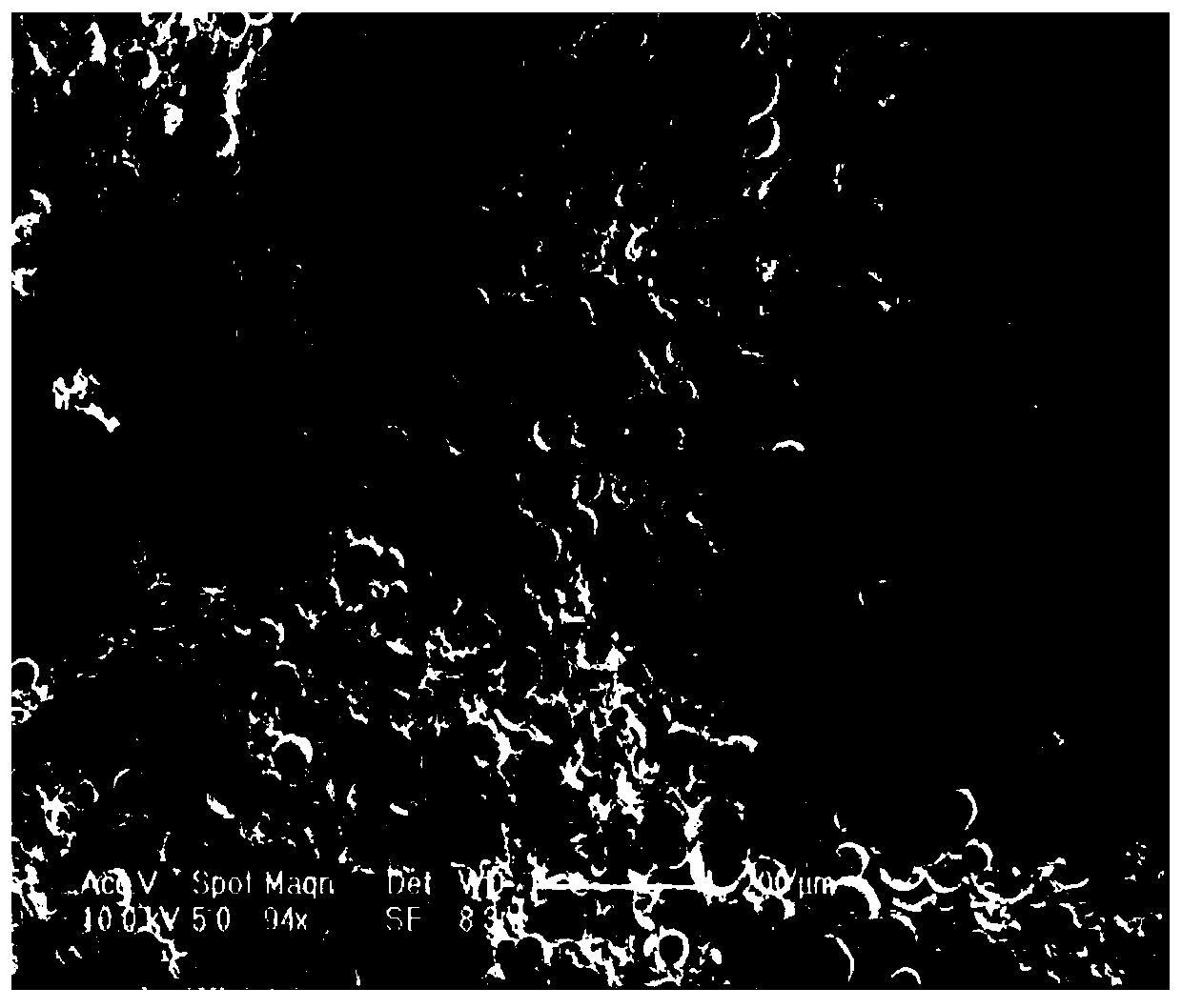 Polyimide composite foam precursor powder and polyimide composite foam