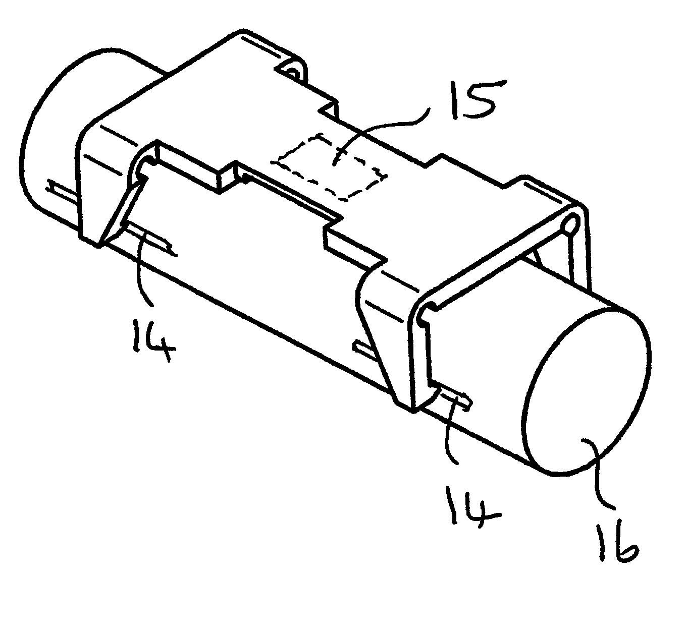 Measuring torsional distortion with an easily applied clip device (saw)