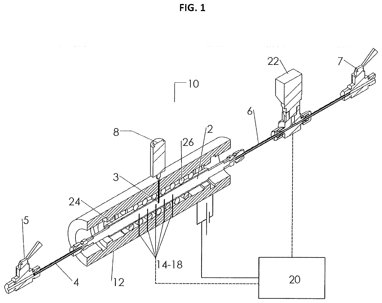 Sensor for determining a physicochemical property of a liquid fuel