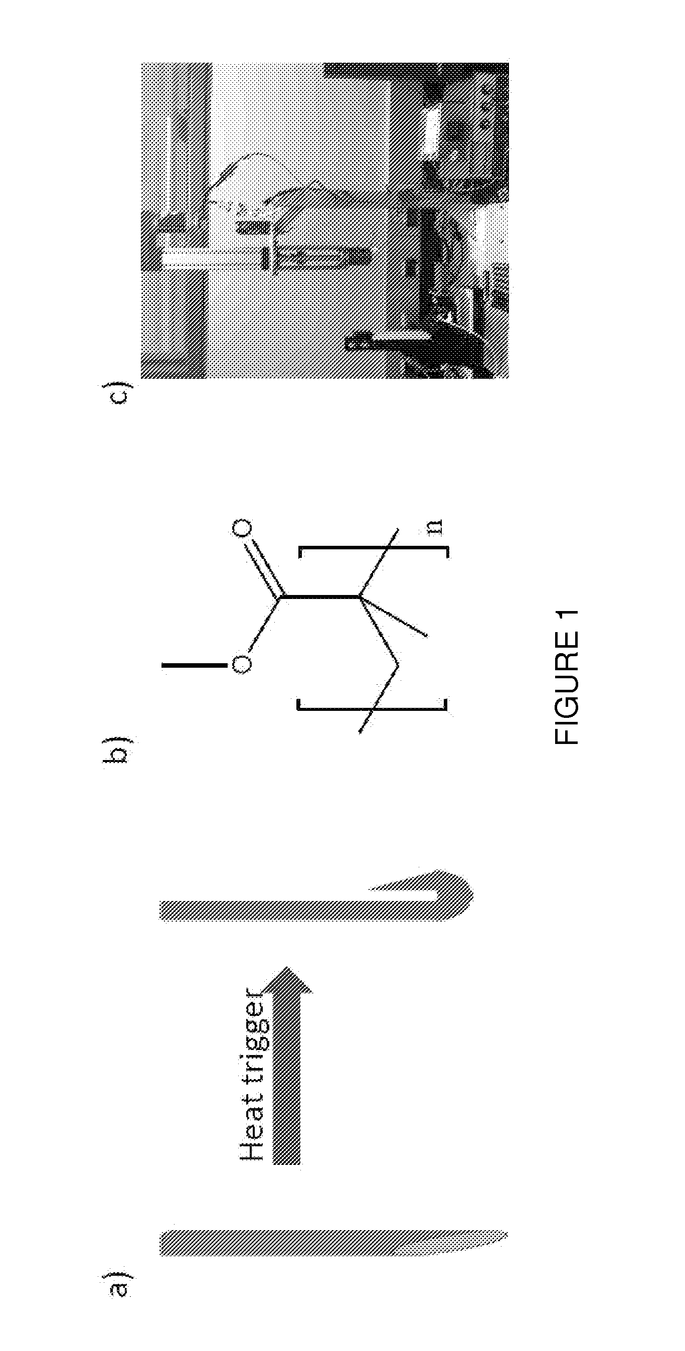 Heat-curling polymeric needle for safe disposal