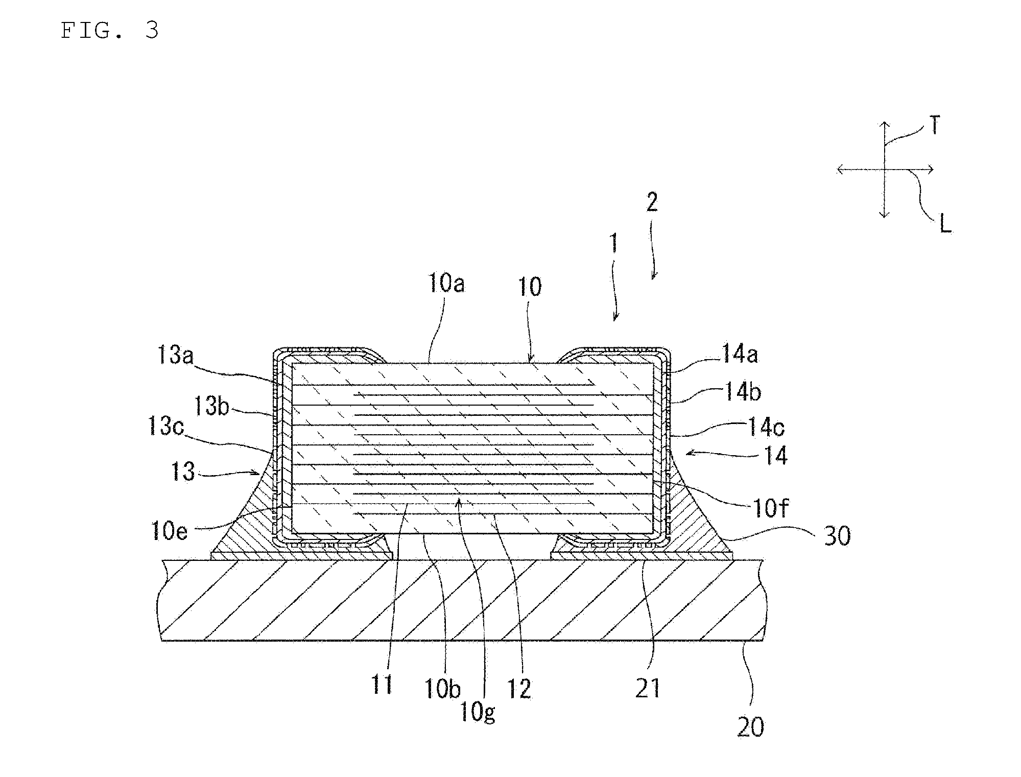 Electronic component and electronic component-mounted structure