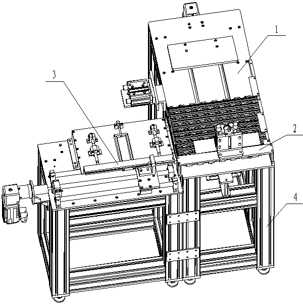 Automatic pin shaft mounting equipment for band links