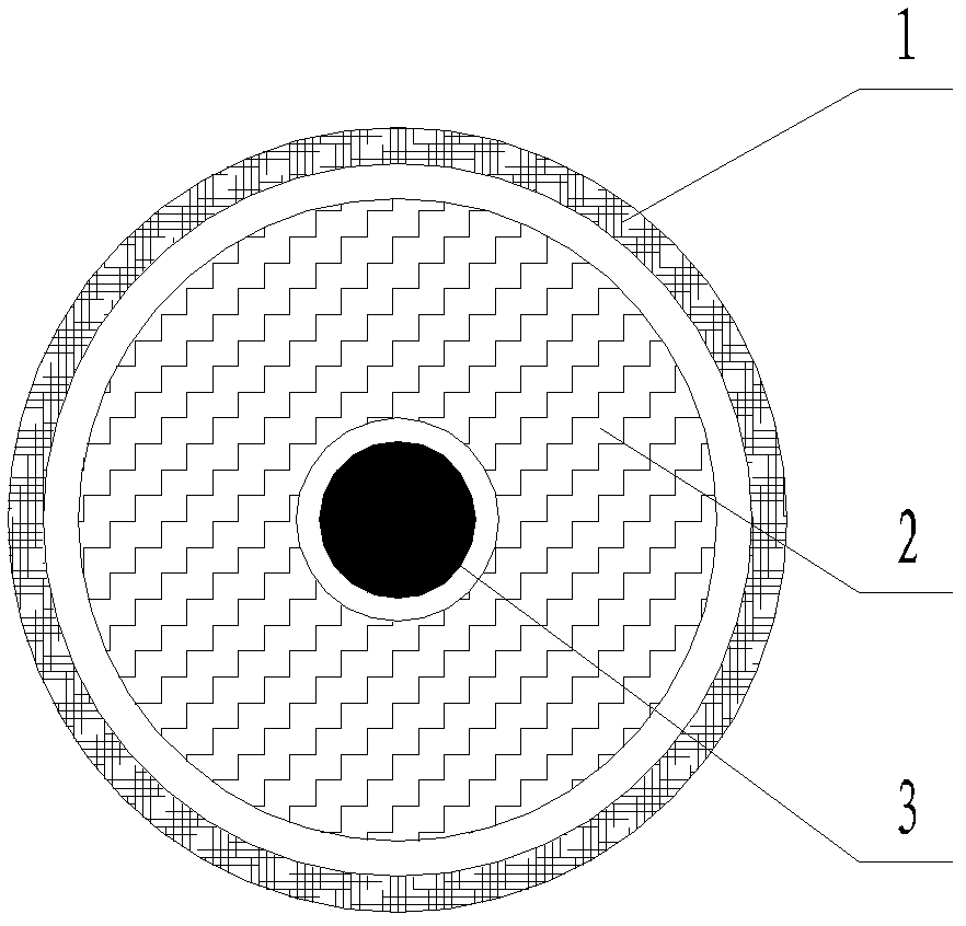 Switching device and switching method for fiber optic micro cable of underwater robot