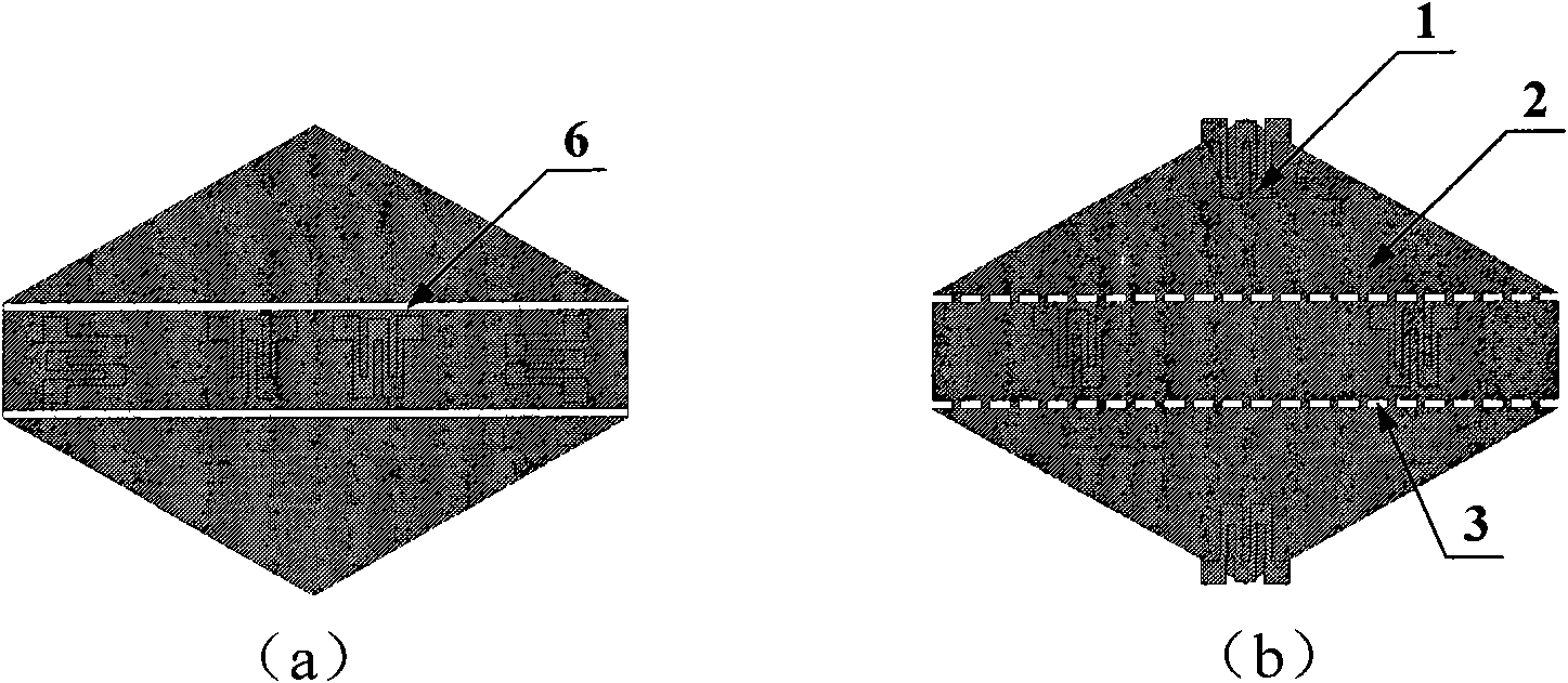 Hexagonal silicon membrane piezoresistive pressure sensor for embedded monocrystal silicon cavity and method