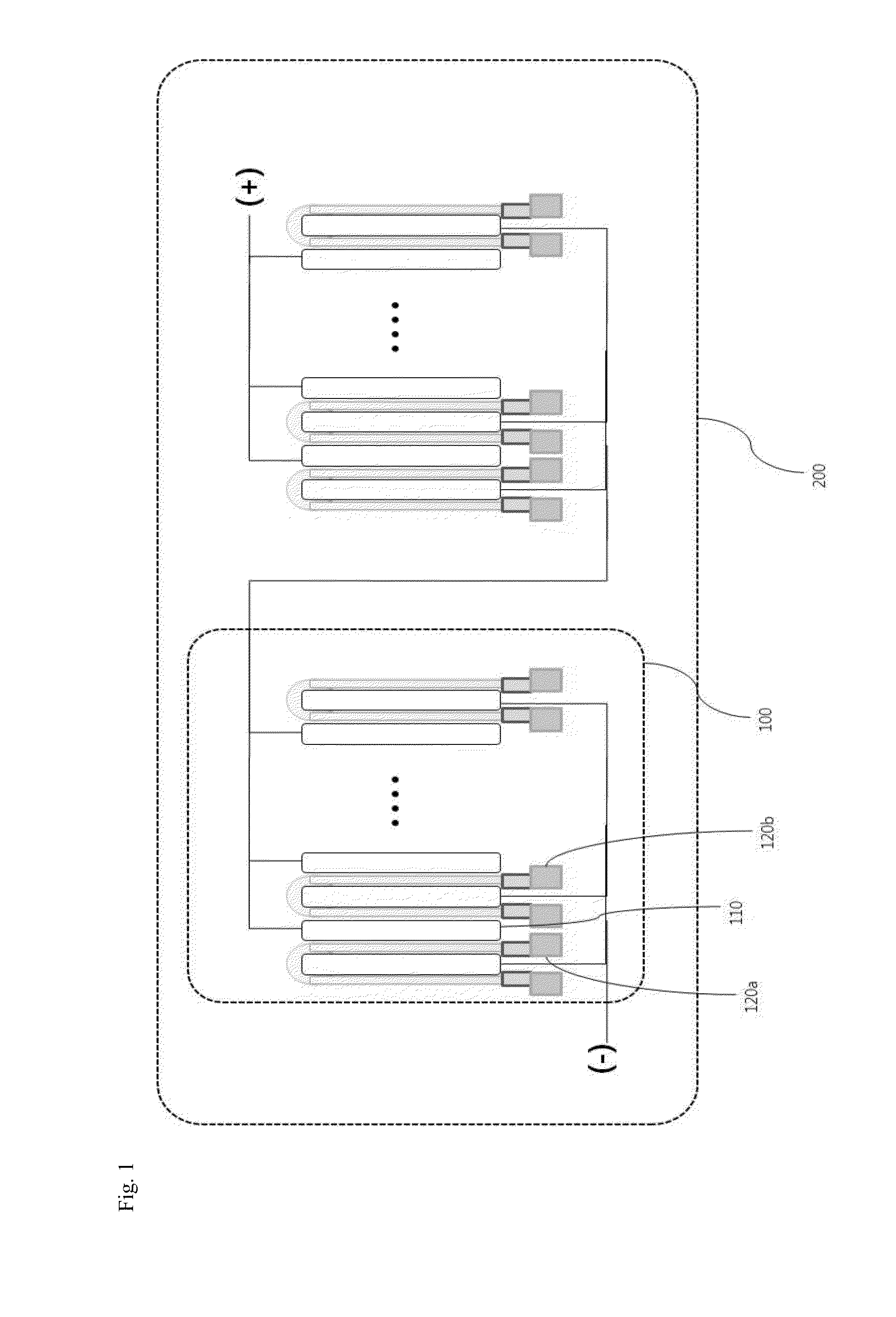 Serial and parallel connection structures of thermal to electric converting cells using porous current collecting material and application of the same