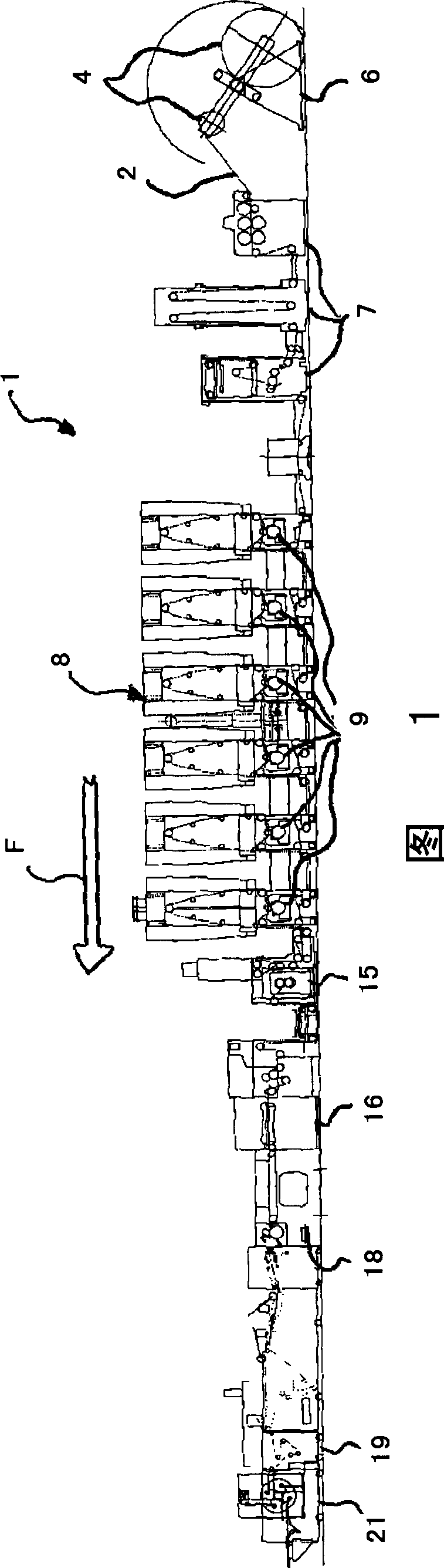 Method for determining the surface quality of a support and machine for transforming the associated support