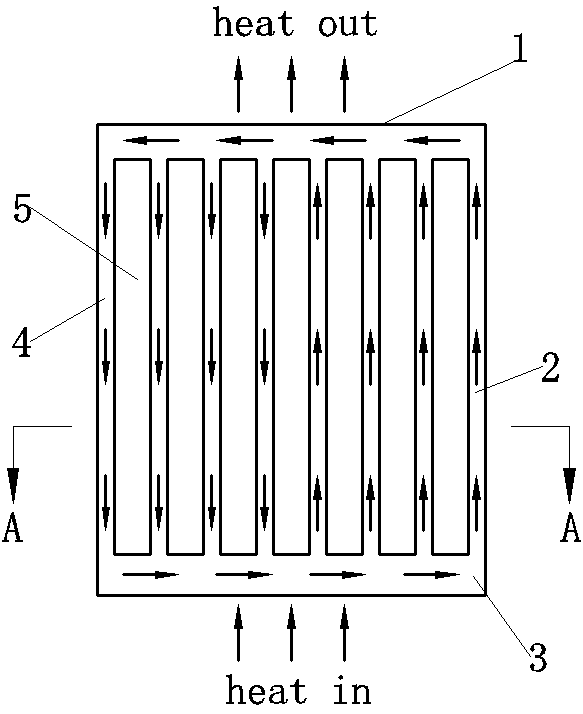 Composite loop heat pipe and composite loop heat pipe heat exchange assembly