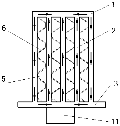 Composite loop heat pipe and composite loop heat pipe heat exchange assembly