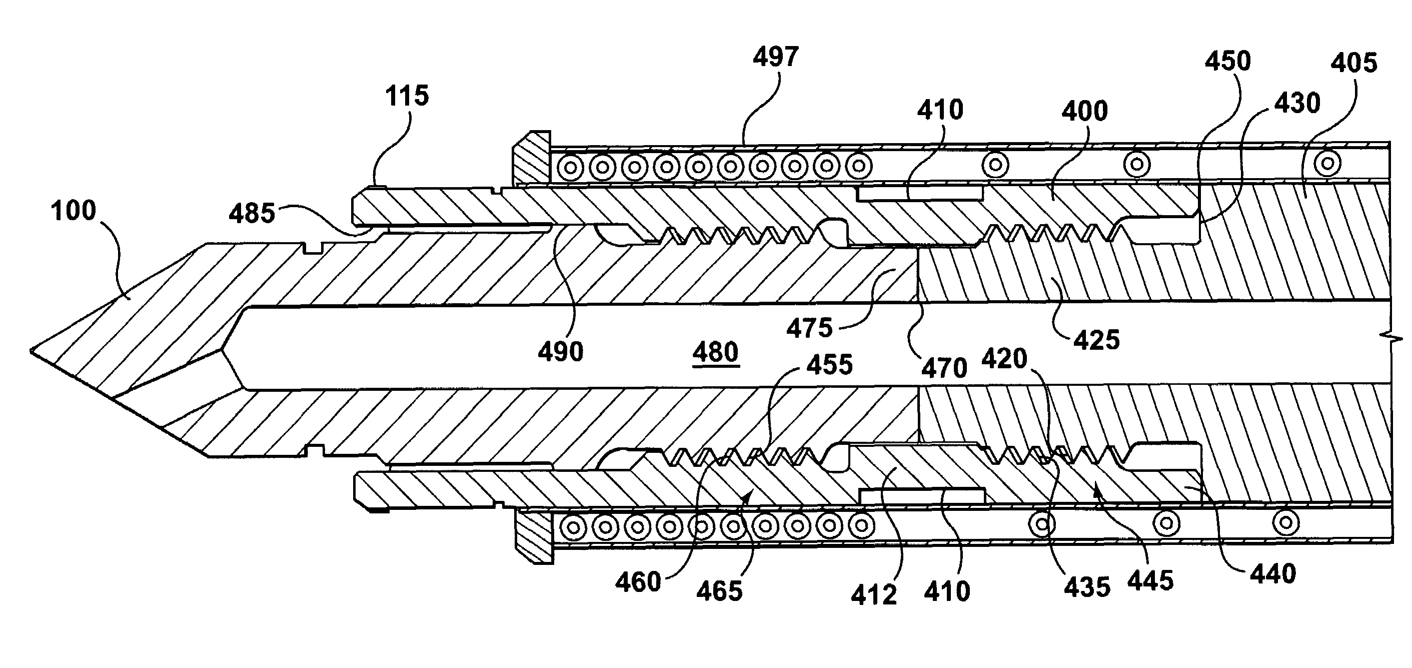 Hot runner nozzle system