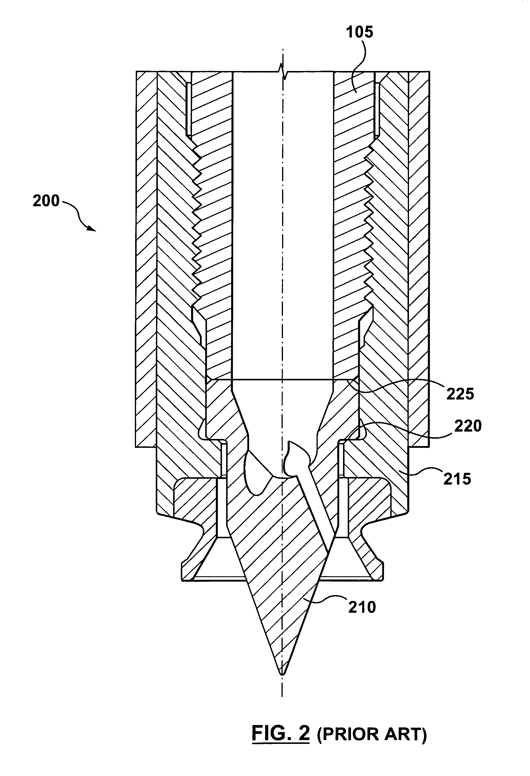 Hot runner nozzle system