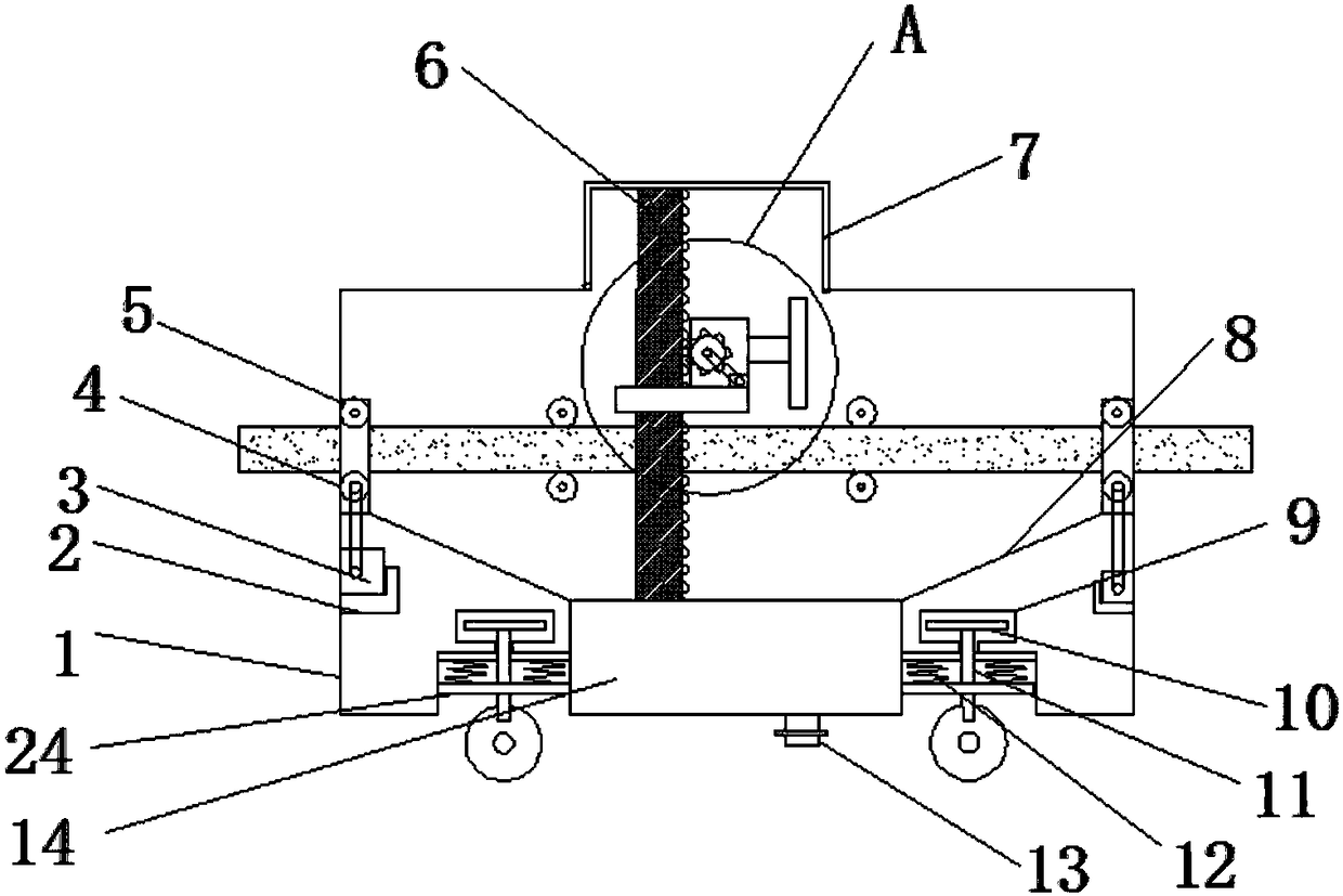 Automatic feeding type pipe cutting device with noise reduction function