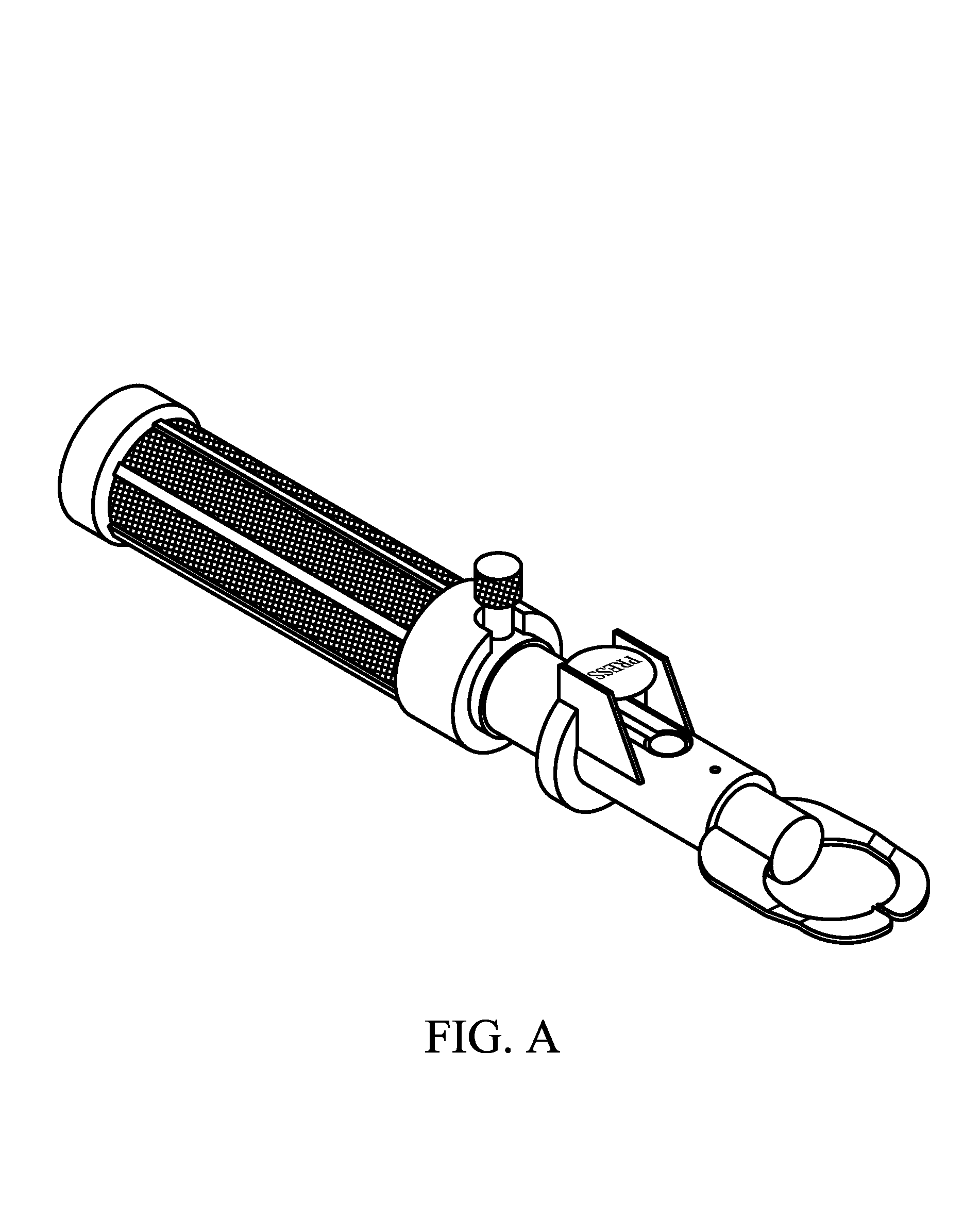 Flash landing and control device