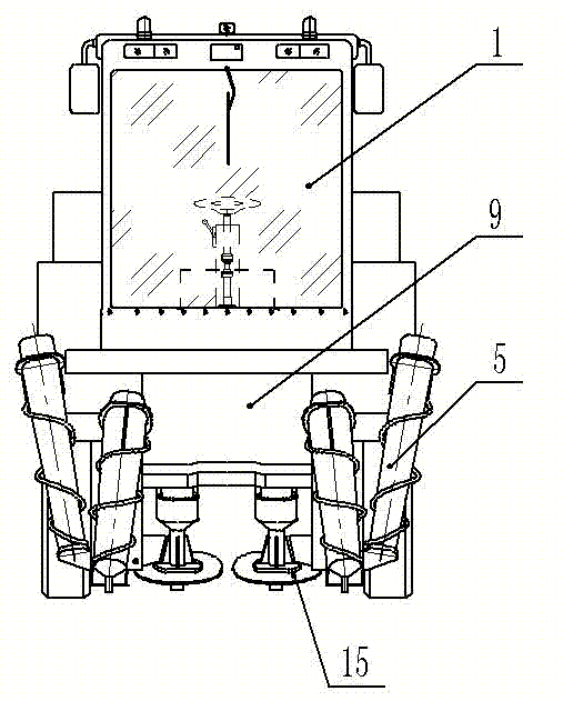 Integrated-rod type sugarcane harvester