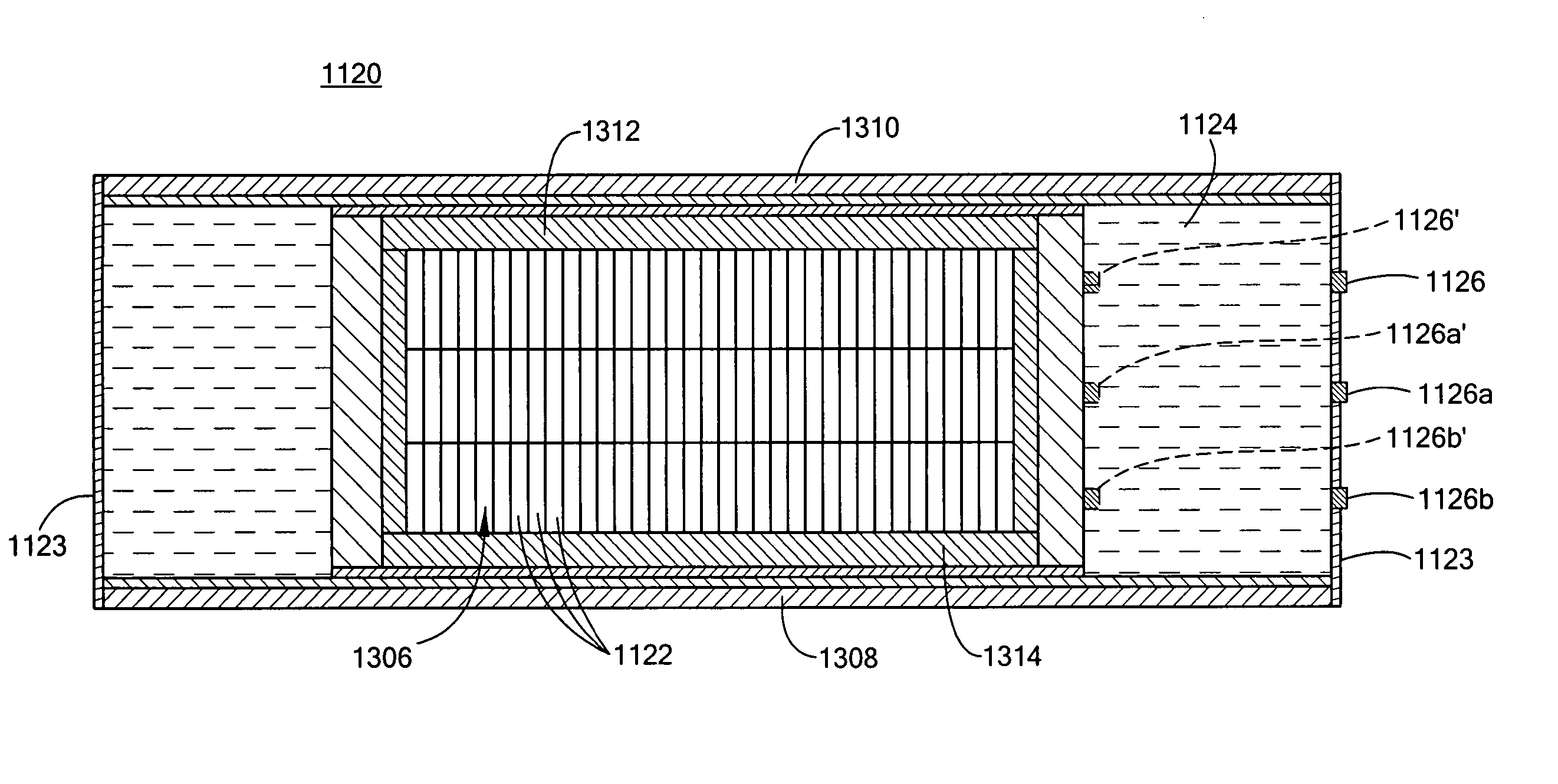 Kinetic energy rod warhead with self-aligning penetrators