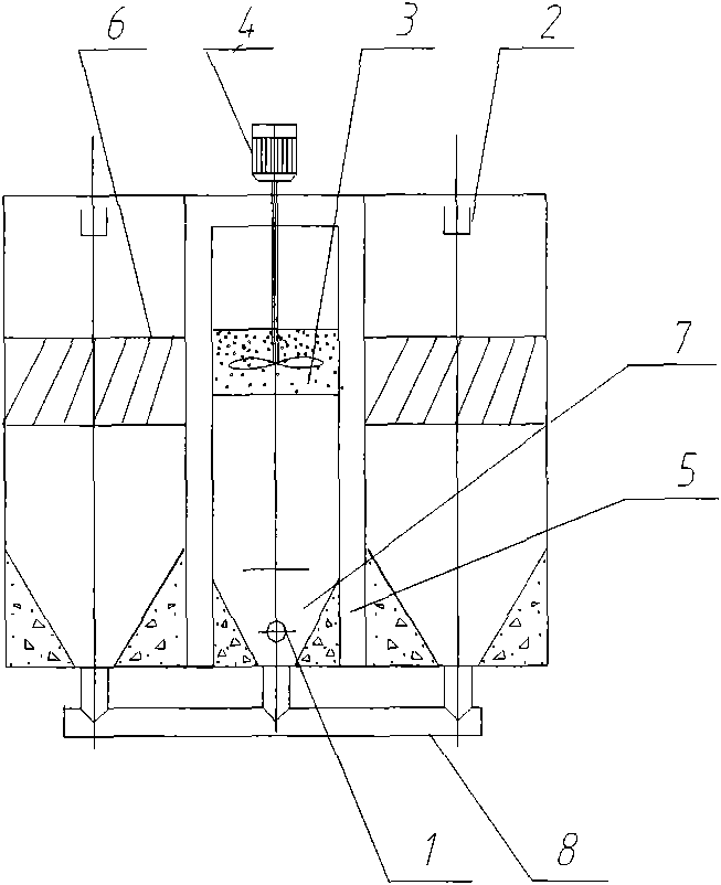 High-efficiency micro-suspension clarification pool