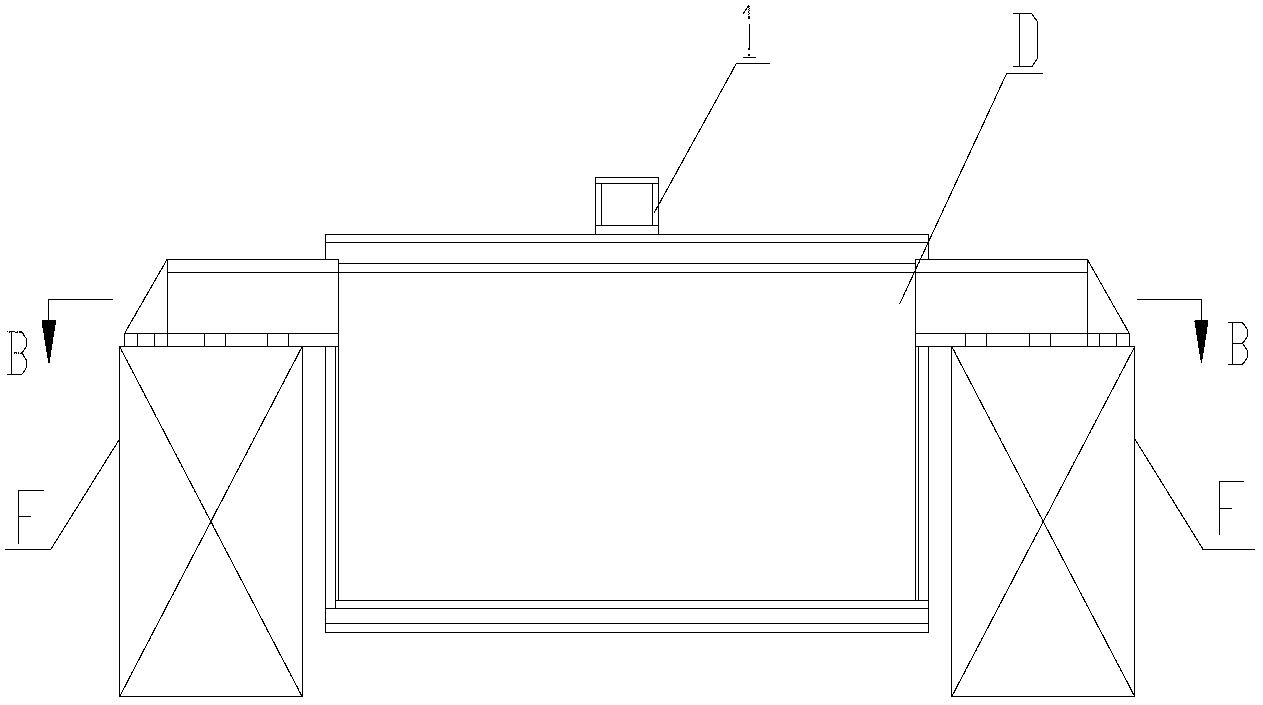 Crystallizer device for continuously casting hollow tube blanks