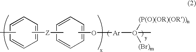 Aromatic polymer phosphonic acid derivative and process for production the same