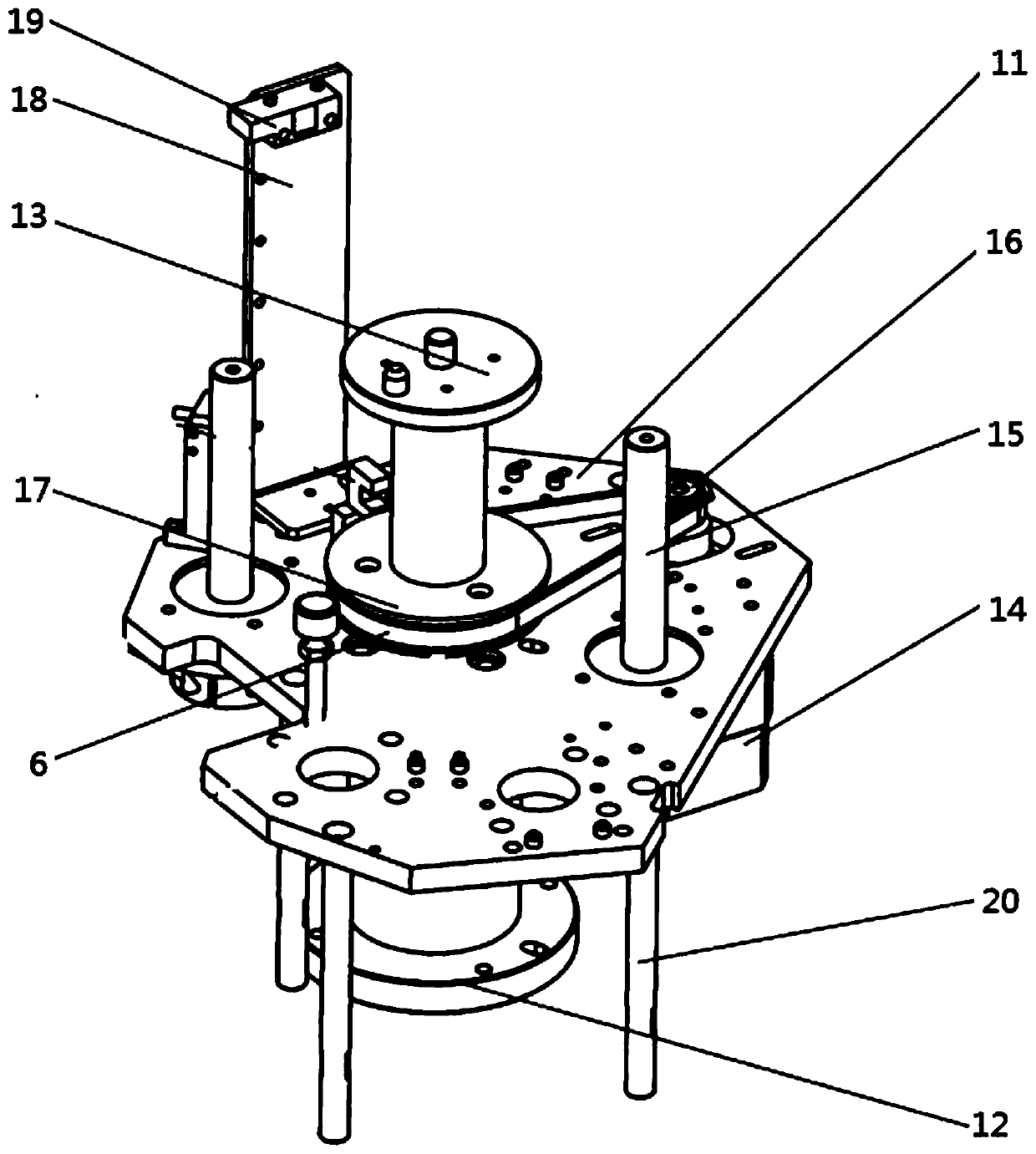 Analyzer magnetic ball cleaning device