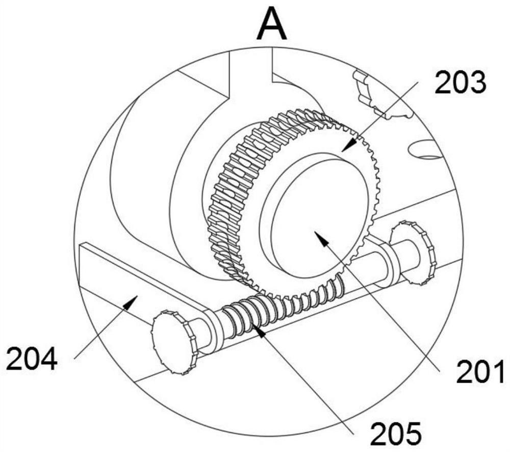 Multidirectional rotary connecting structure based on machinery