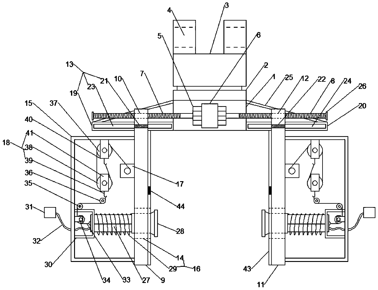 Cargo grabbing device used for industrial robot