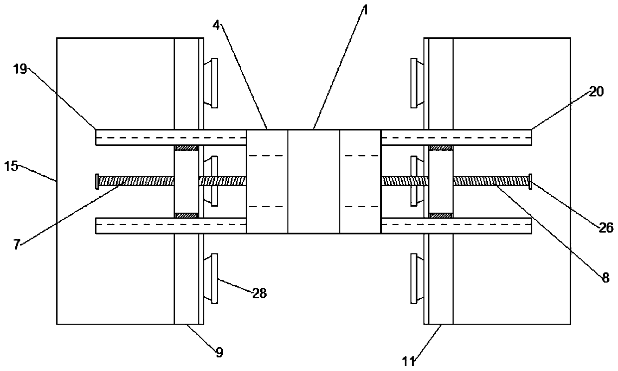 Cargo grabbing device used for industrial robot