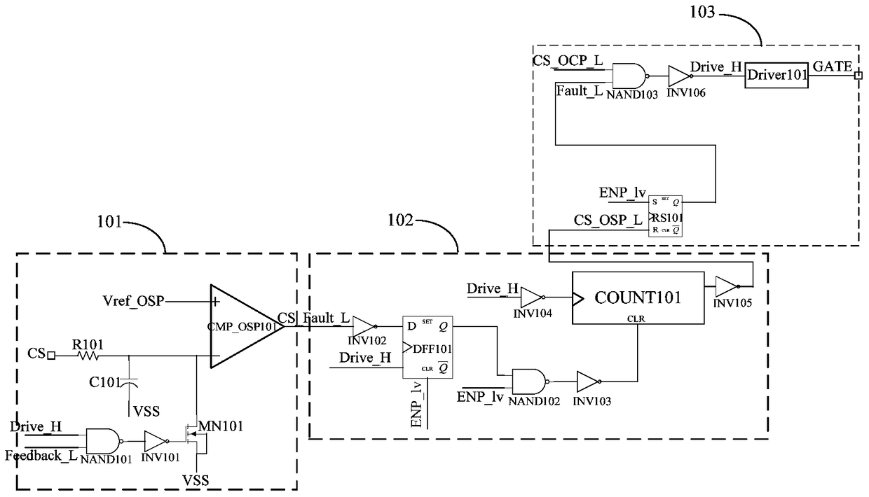 Output short circuit protection circuit