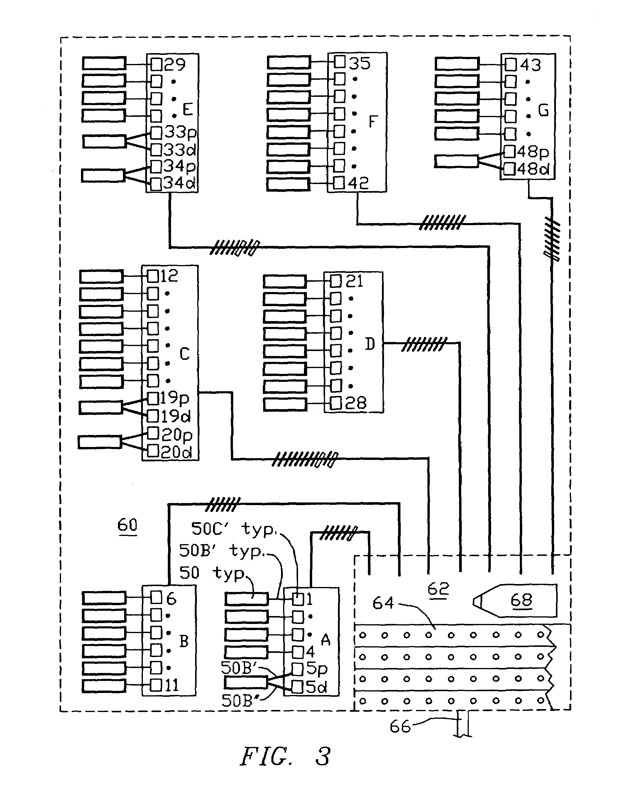 Simultaneous tracing of multiple phone/data cables