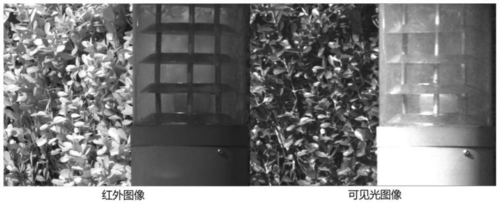 Infrared image convolutional neural network super-resolution method based on visible light image enhancement