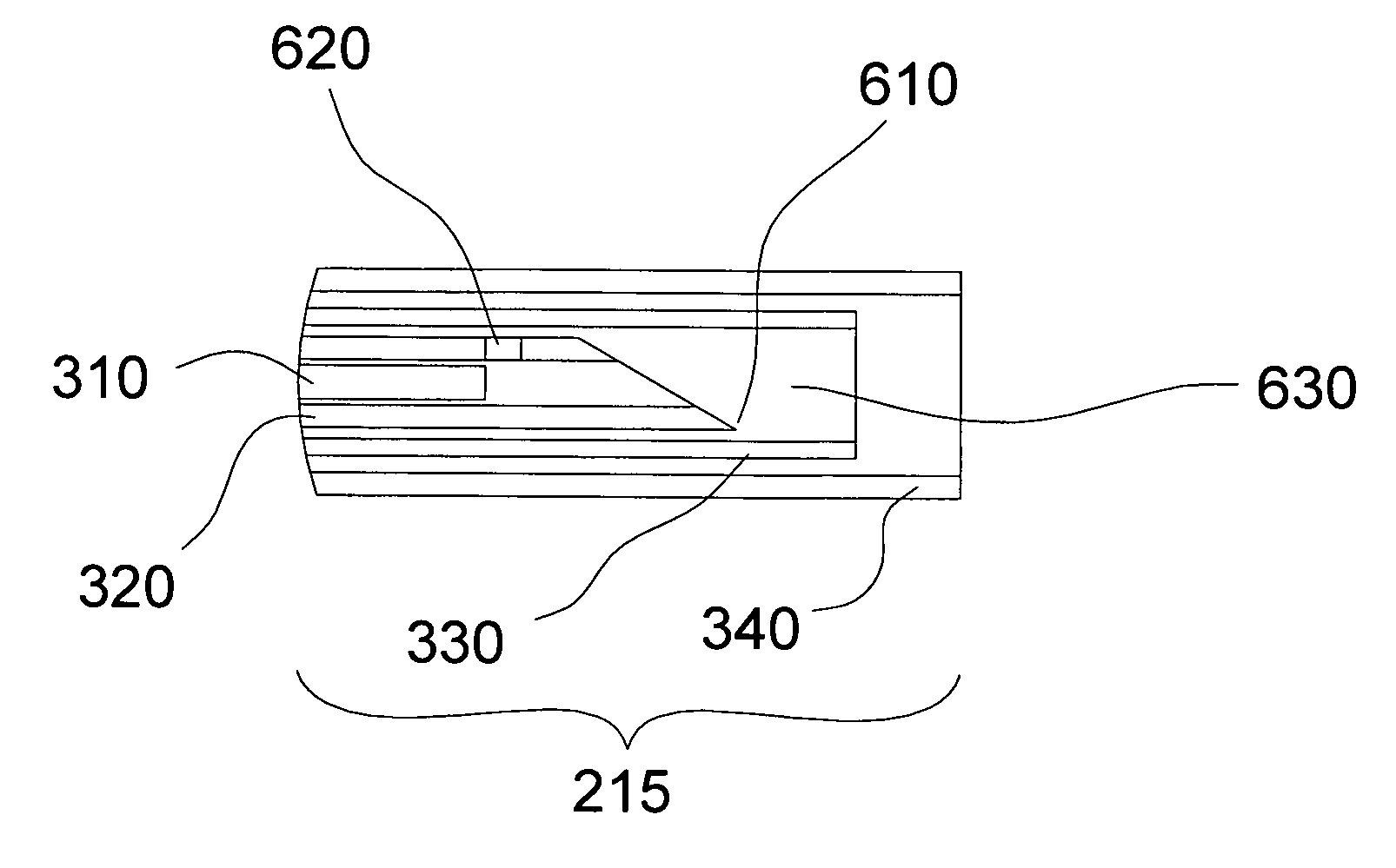 Axial-geometry micro-discharge detector