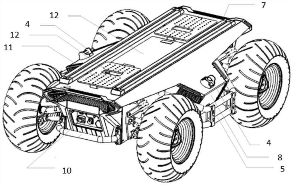 Security patrol robot for closed park and control method thereof