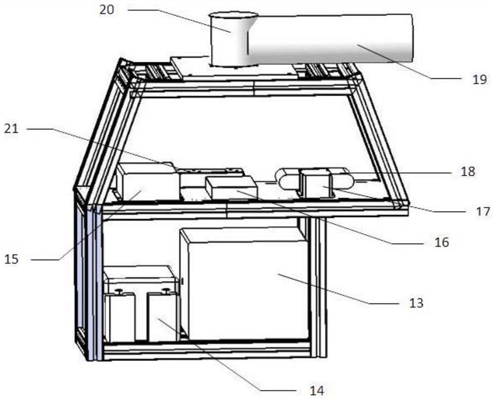 Security patrol robot for closed park and control method thereof