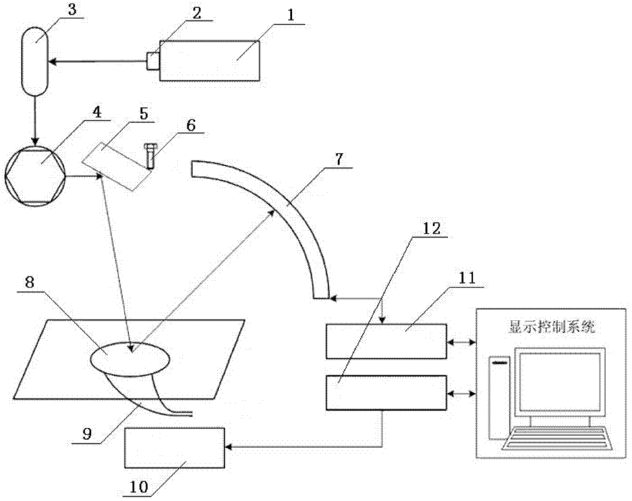 Surface defect detecting system of crystalline silicon polished wafer