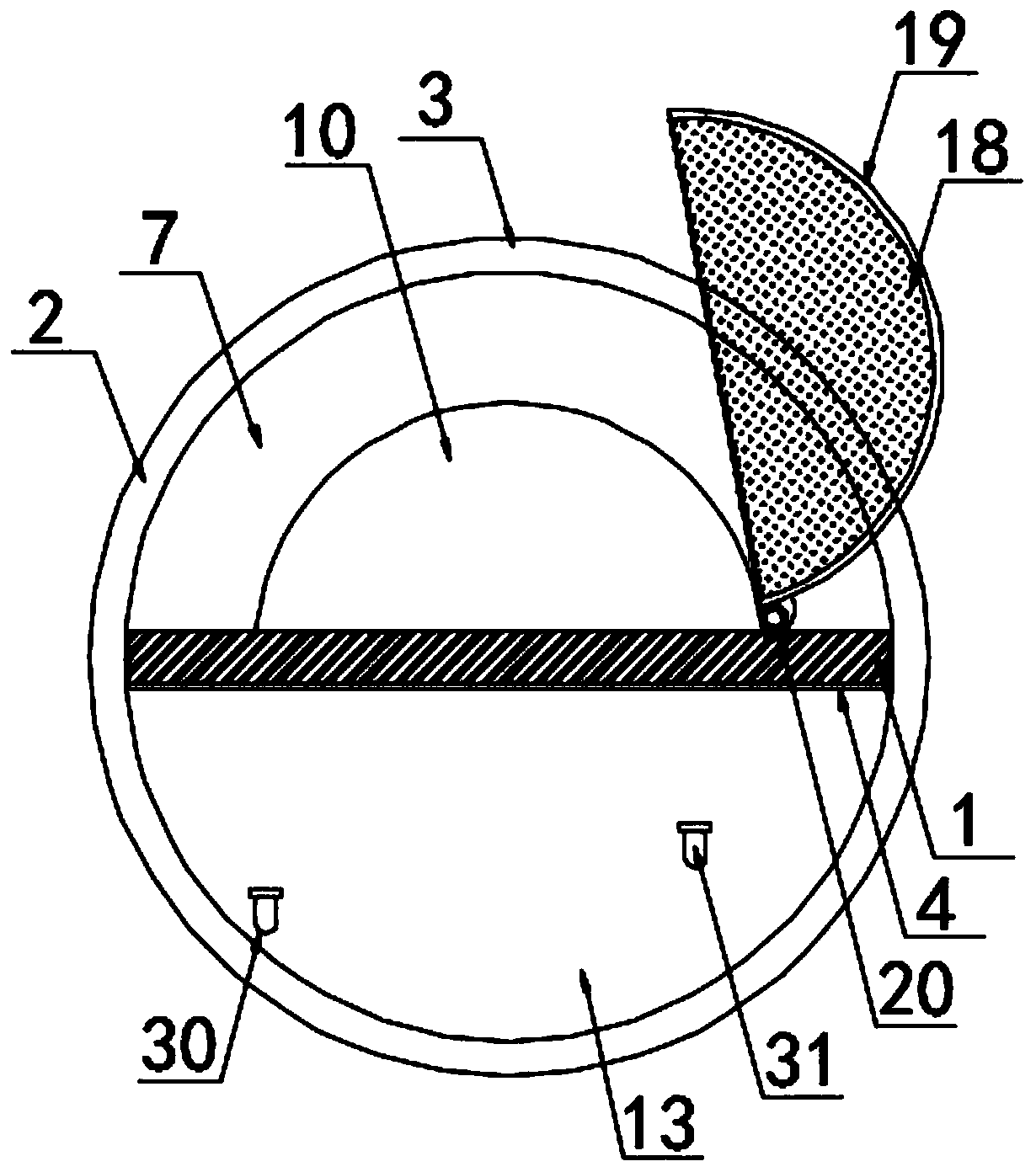 Reproductive department auxiliary treatment device