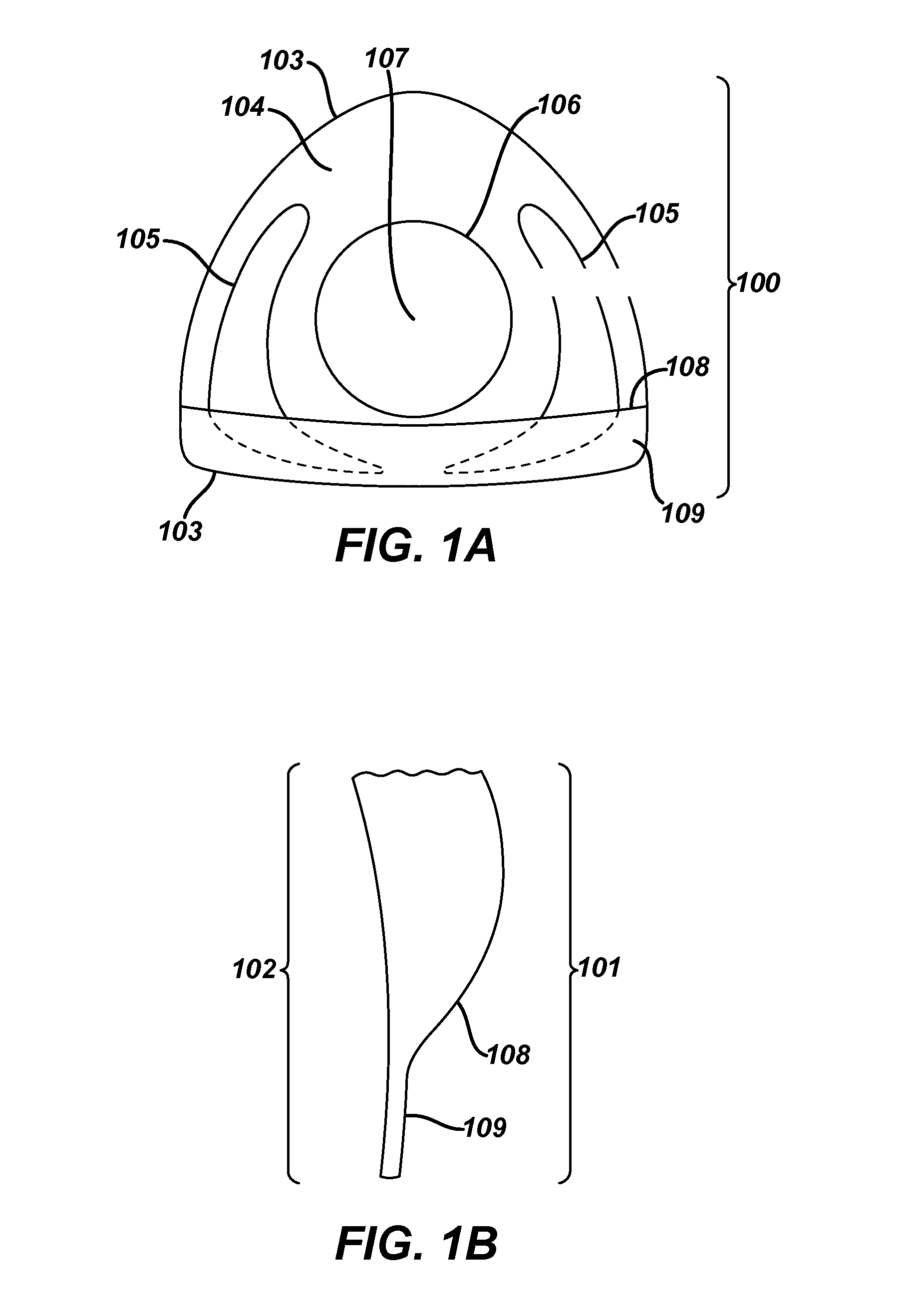 Methods and apparatus for forming a translating multifocal contact lens