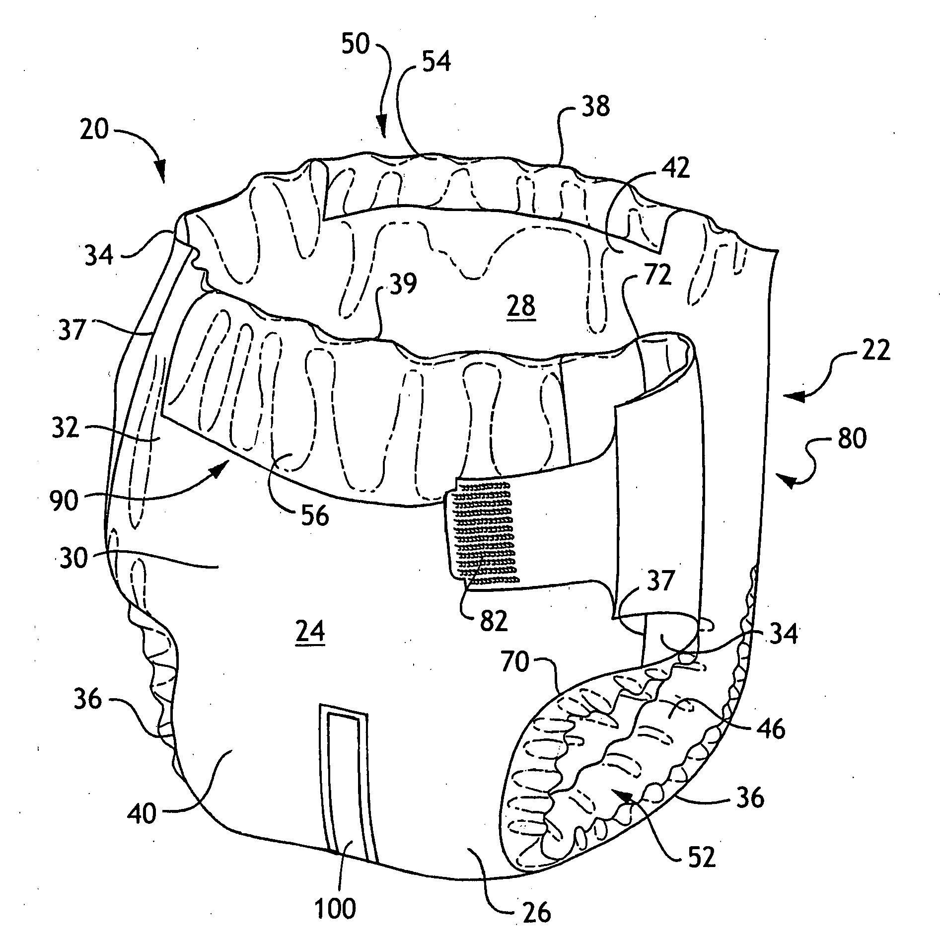 Absorbent articles including a body fluid signaling device