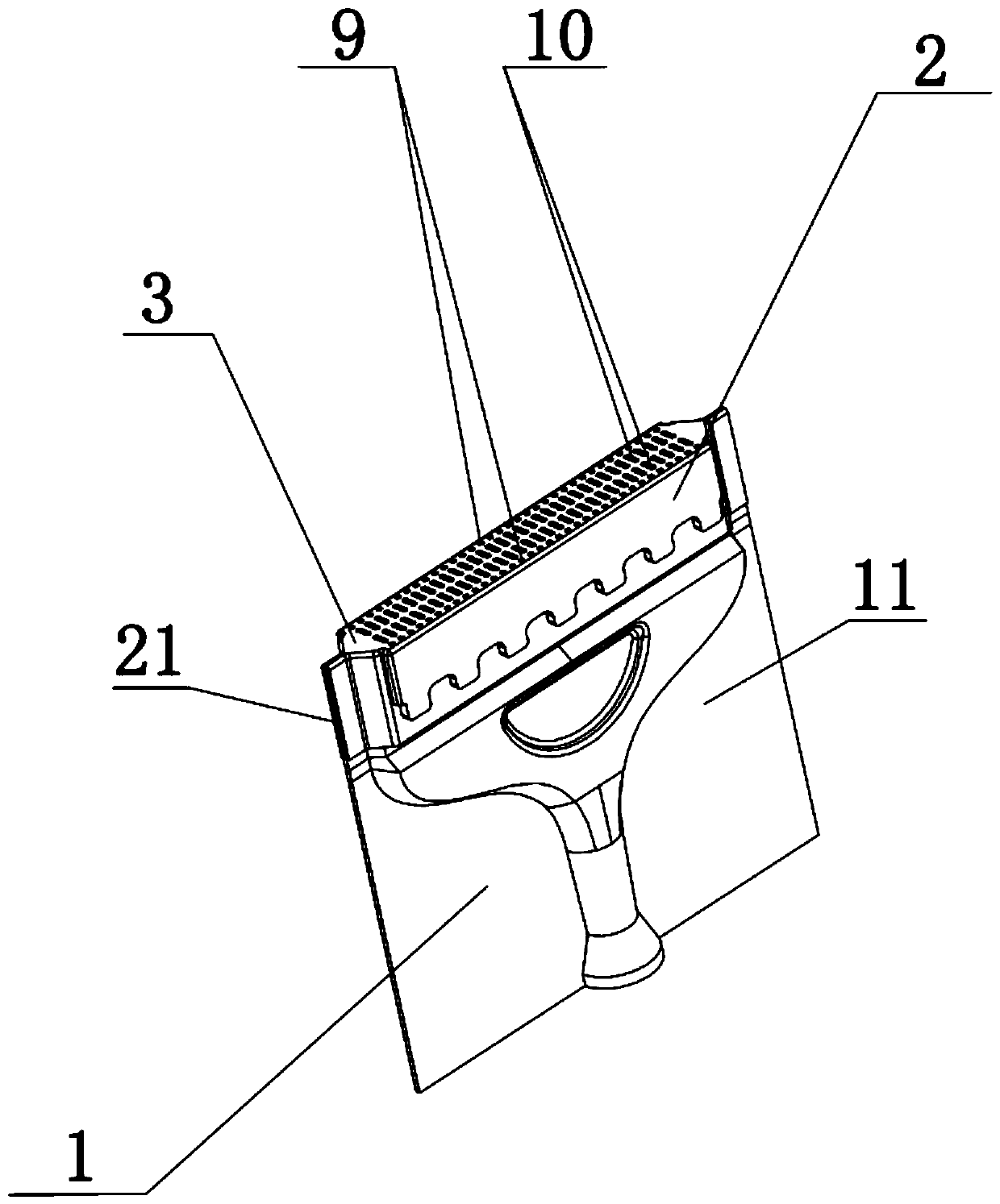 Low-nitrogen oxide combustor