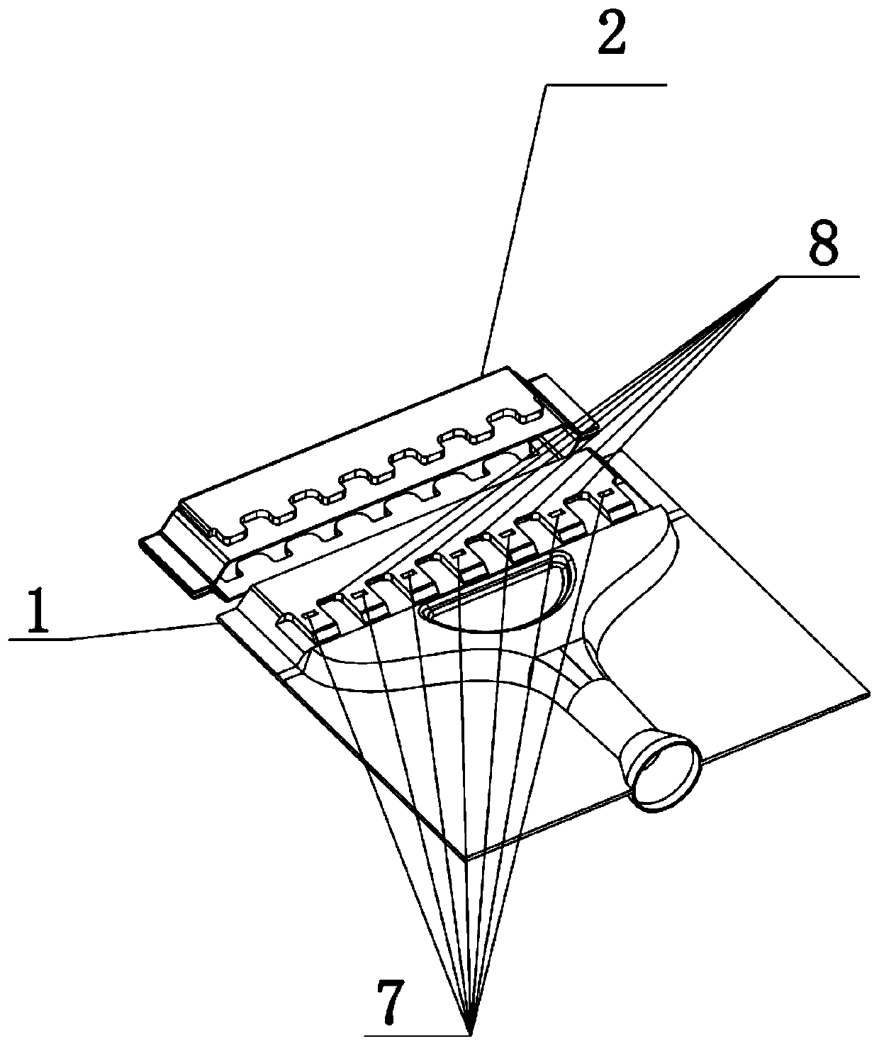 Low-nitrogen oxide combustor