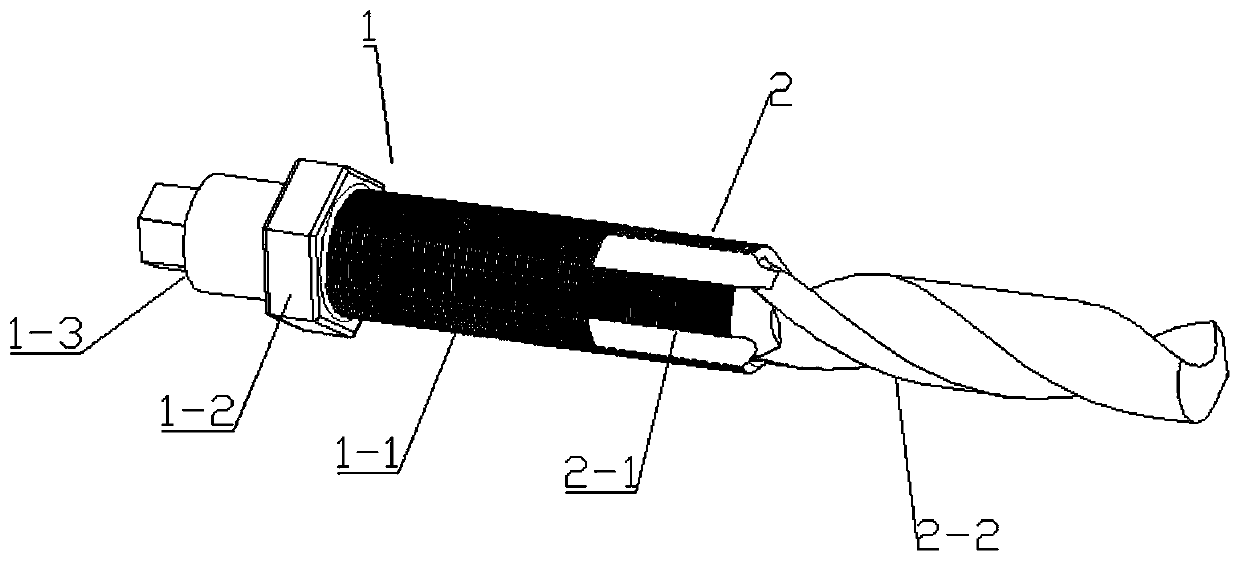 Novel self-tapping drill assembling bolt