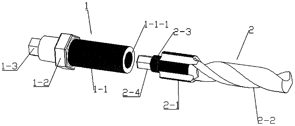 Novel self-tapping drill assembling bolt