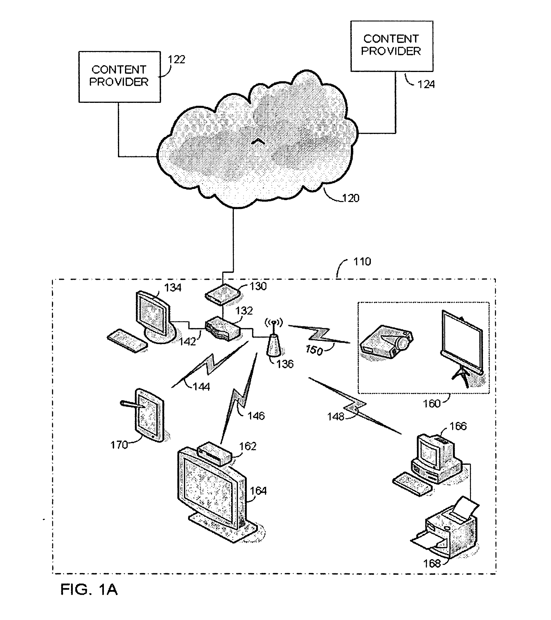 Quality of service support for A/V streams