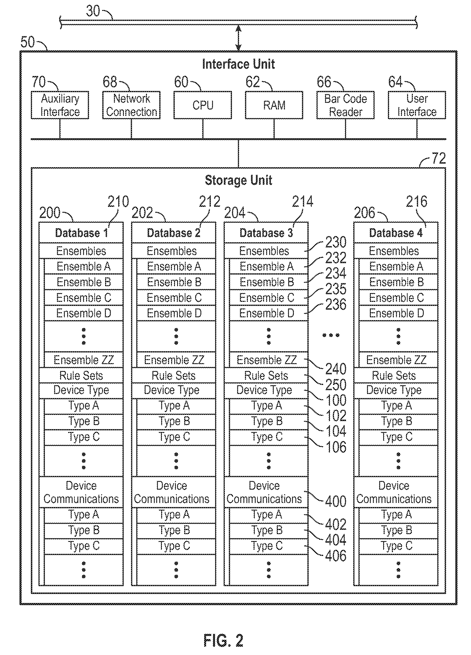 System and method for managing medical databases for patient care devices