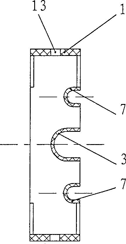 Positioning module, floor using same