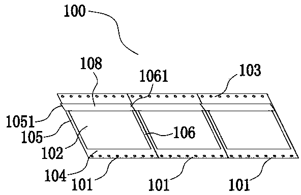 One-piece medicine bag, oral drug dispensing machine and medicine filling device