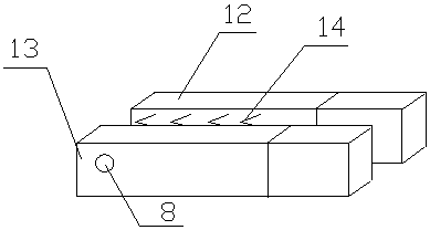 Teaching hanging frame having lighting function