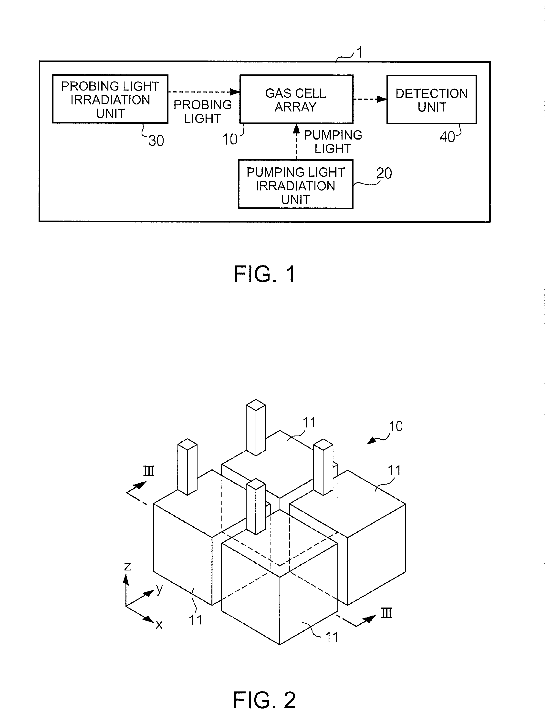 Gas cell sealing method