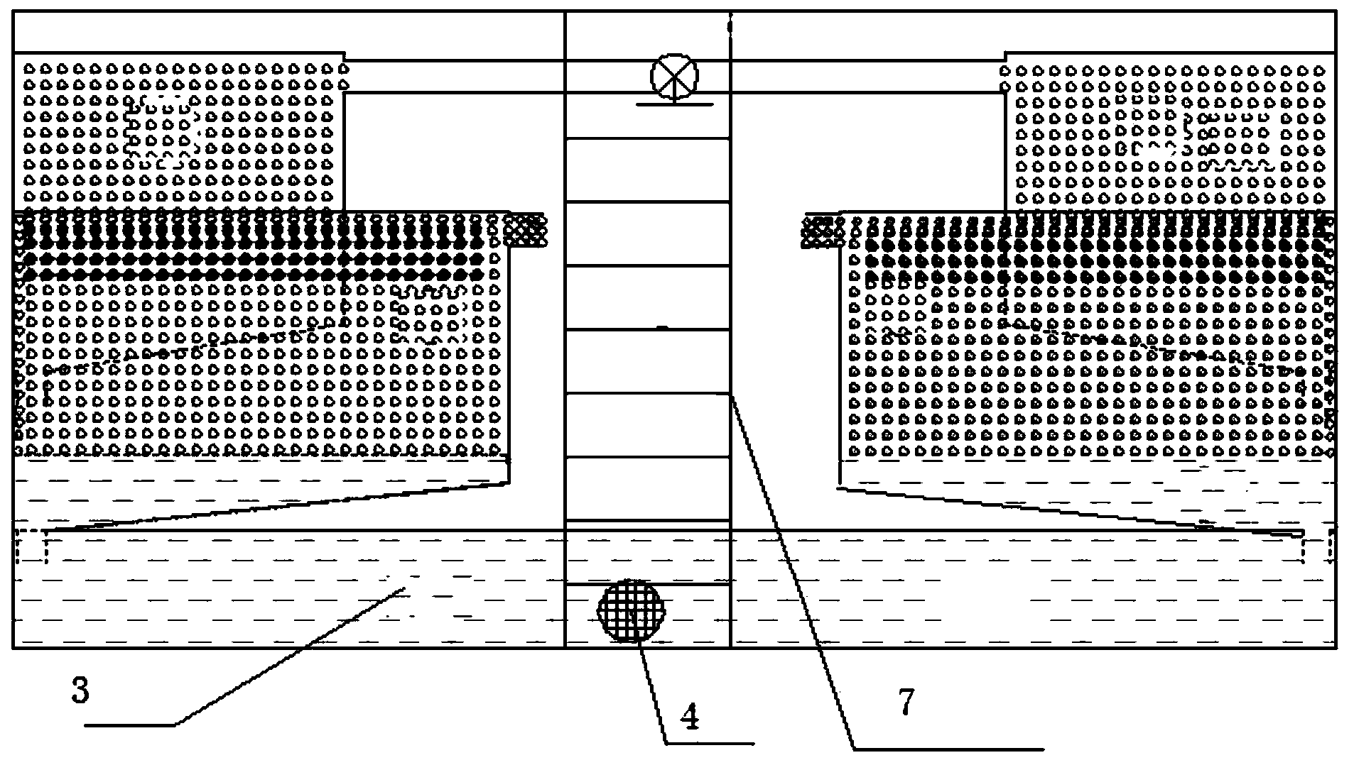 Water bloom alga refloating equipment and method