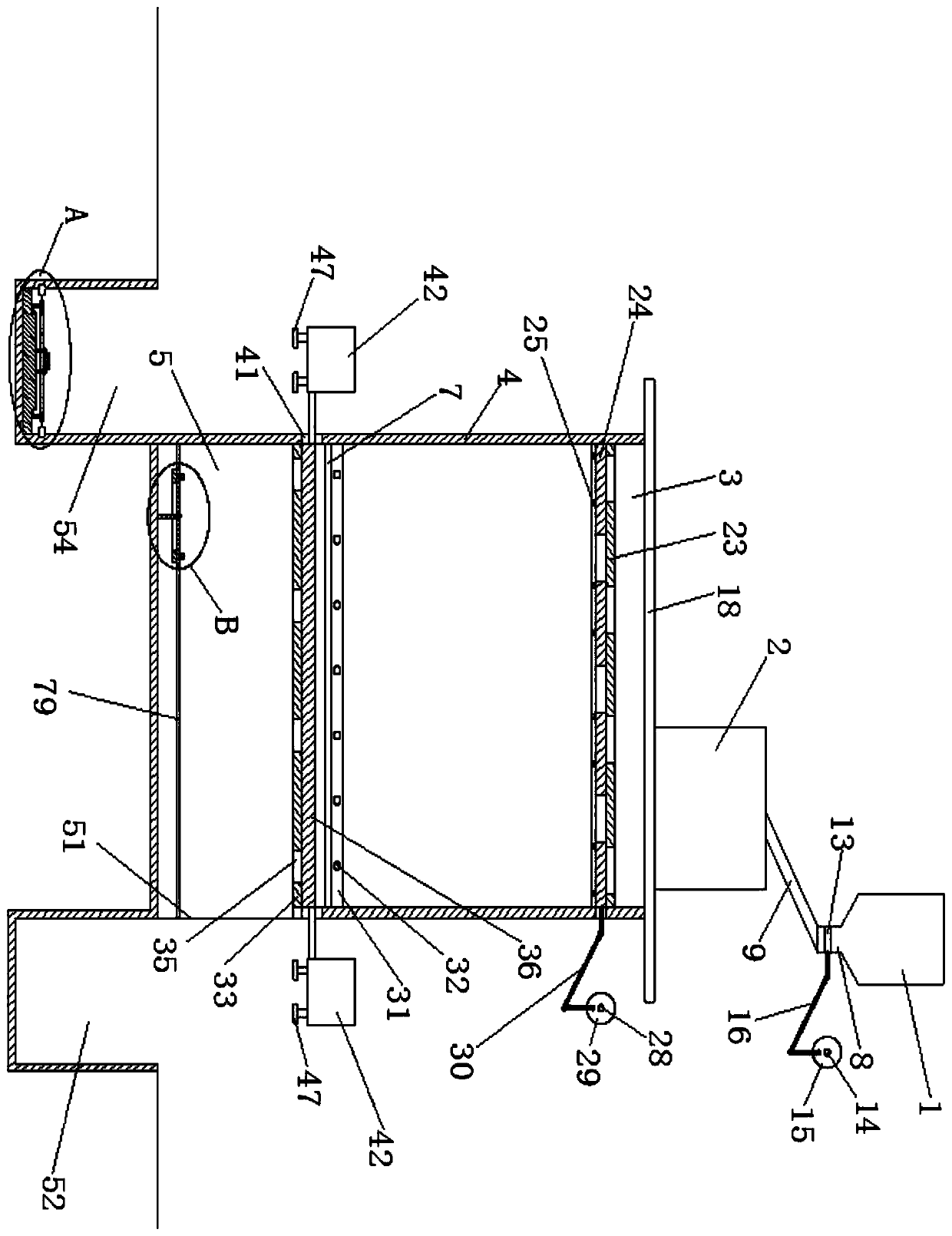 Livestock and poultry full-automatic ecological environmental-friendly circulation three-dimensional breeding system