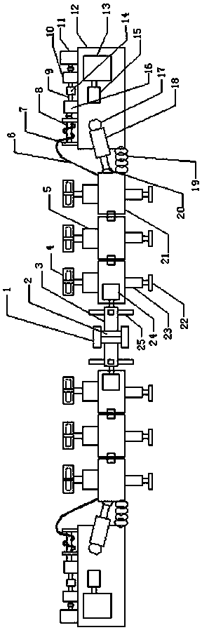 Wave energy and ocean current energy utilization device