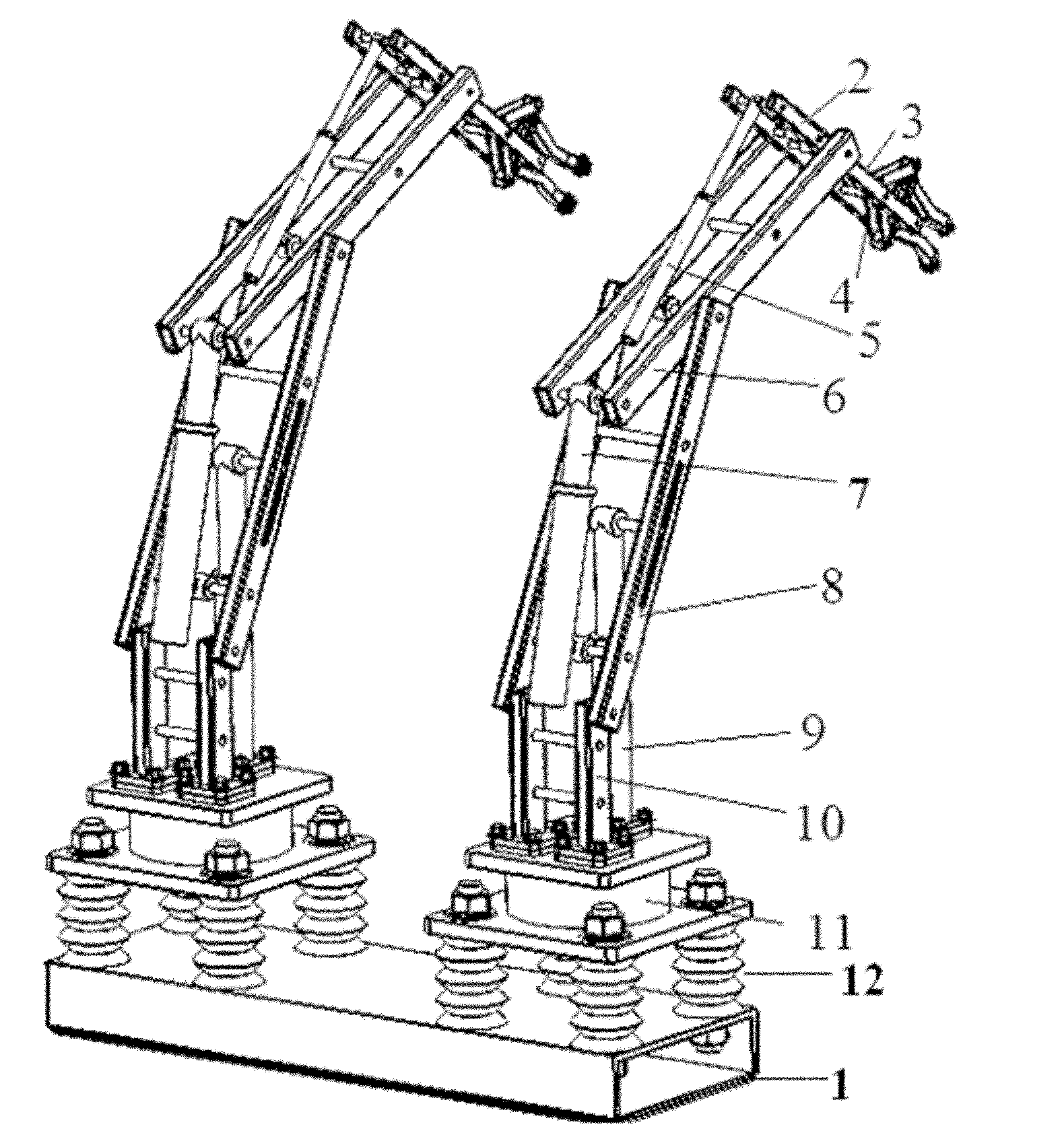 Manipulator of high-altitude live working vehicle