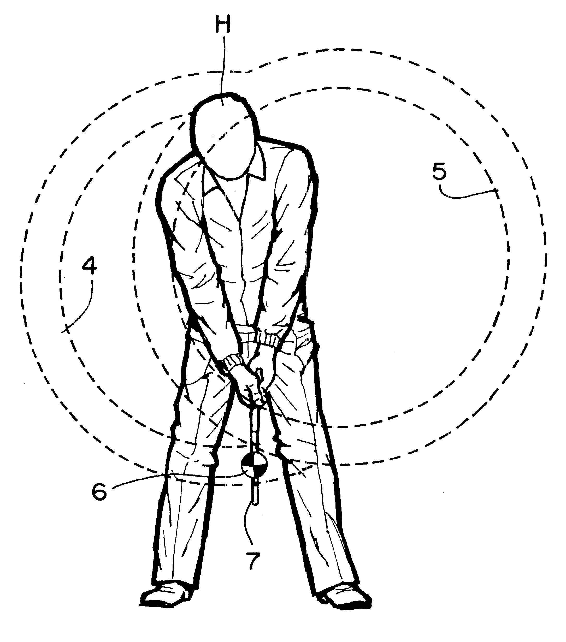 Interactive method and apparatus for tracking and analyzing a golf swing